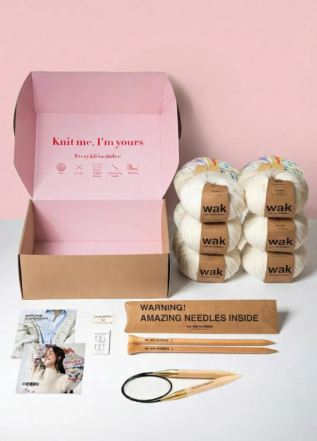 2 Kits Bundle | Simone Cardigan + Rainbow Sweater - Image 2