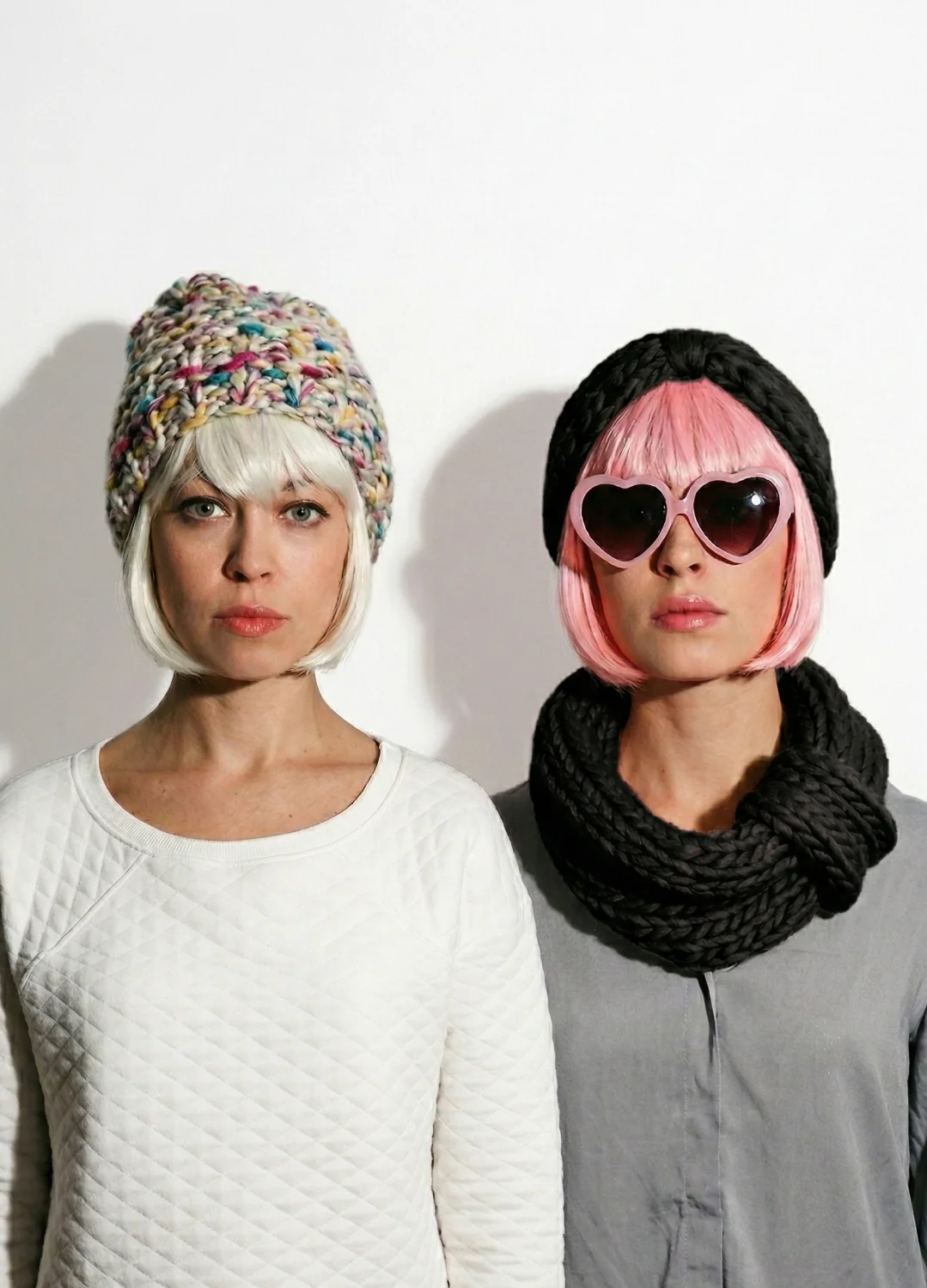 2 Kits Bundle @trustthemojo | The Blueberry Muffin Snood and Headband + Milkshake beanie - Image 2