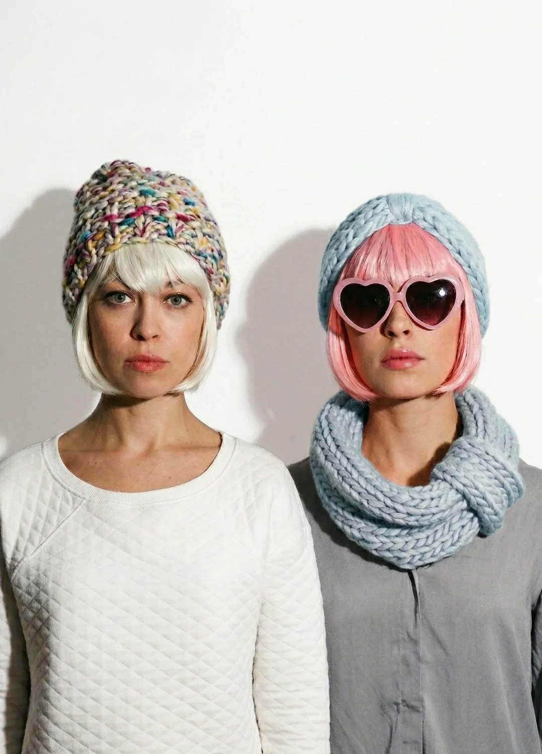 2 Kits Bundle @trustthemojo | The Blueberry Muffin Snood and Headband + Milkshake beanie - Image 3
