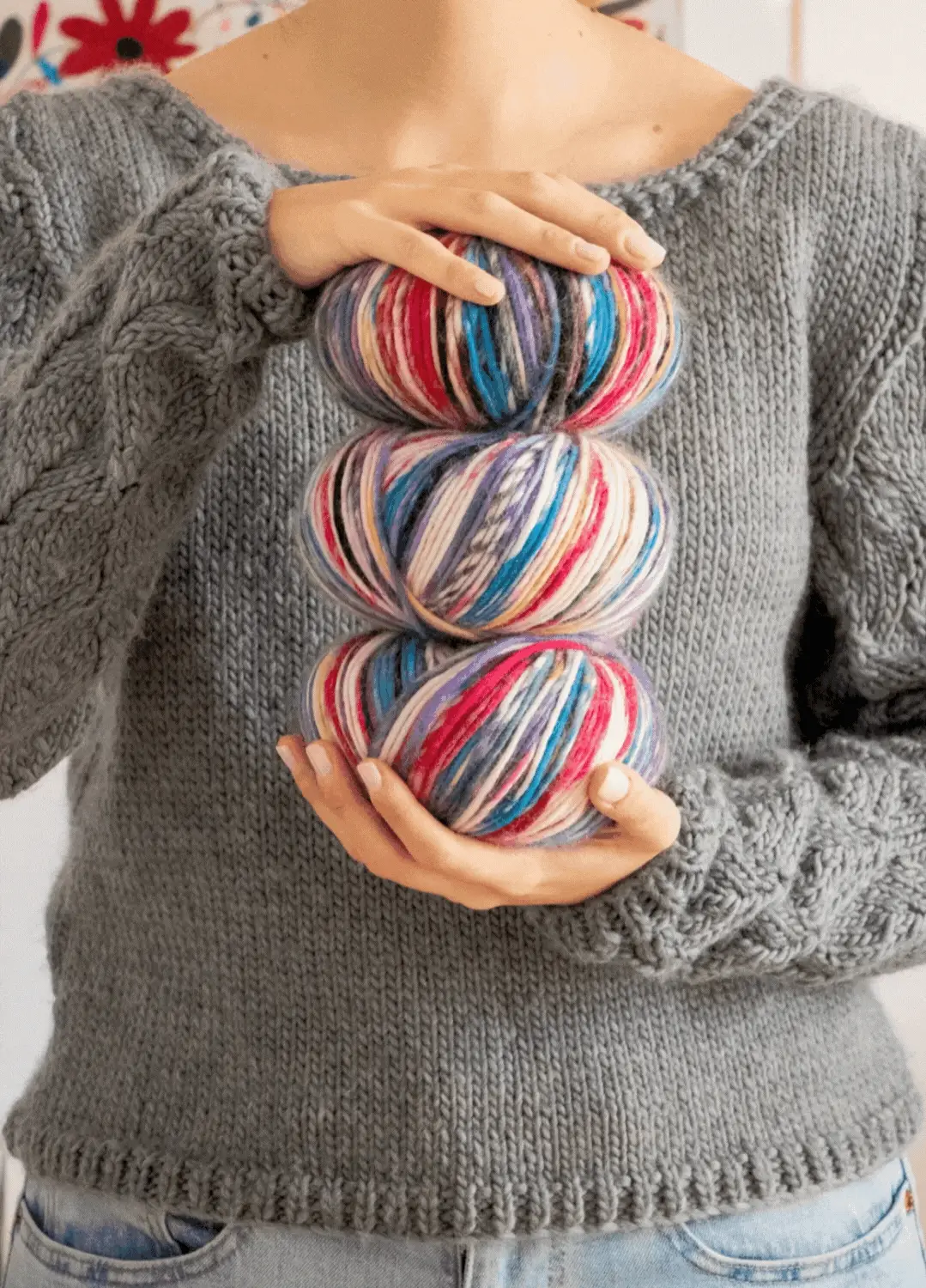 5 Pack of Petite Wool Yarn Balls - Image 6