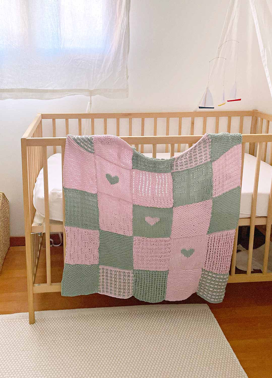 Baby Blanket Stitch Sampler Kit - Image 4