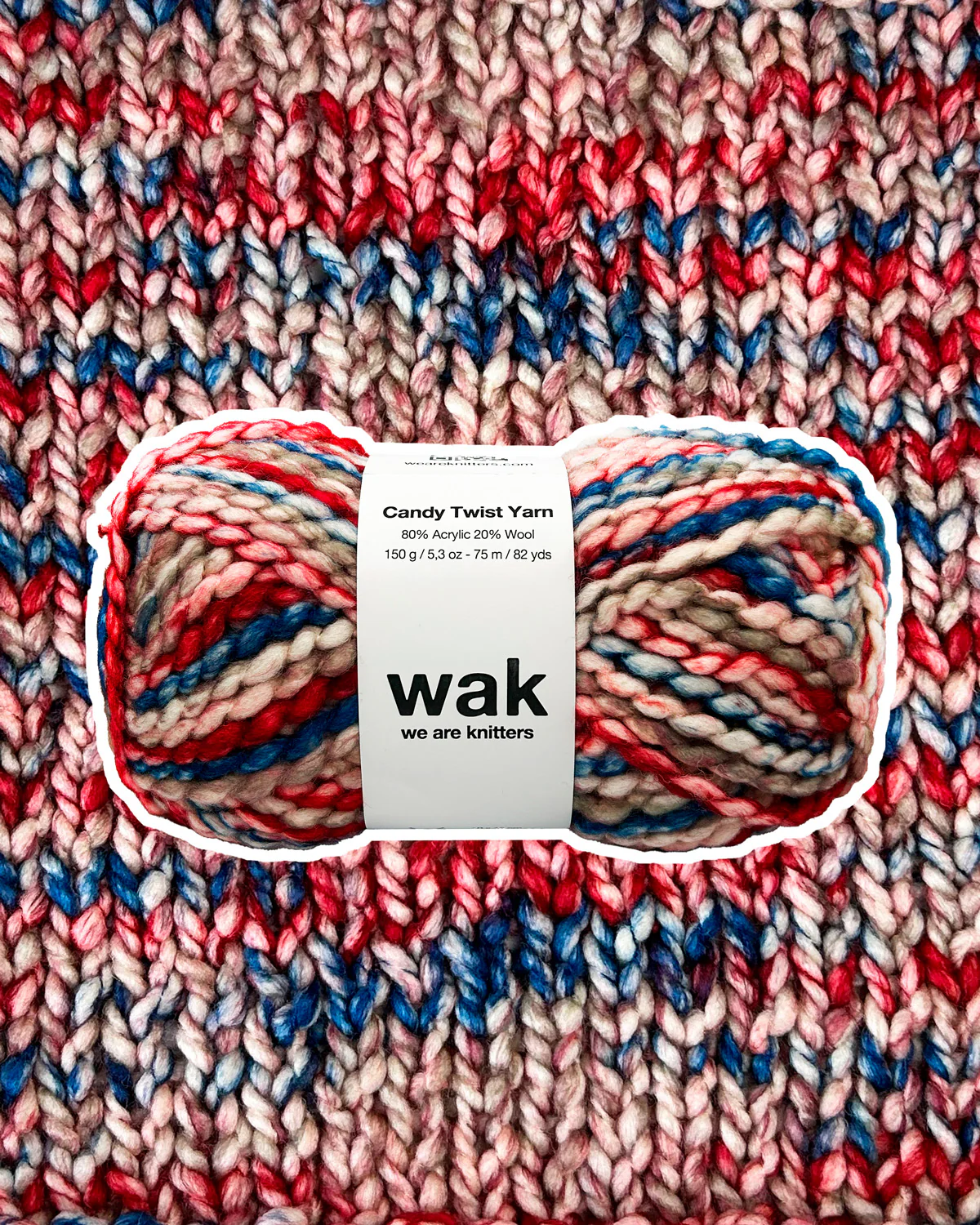Candy Twist Yarn The Hand Painted Sprinkle - Limited Edition - Image 7