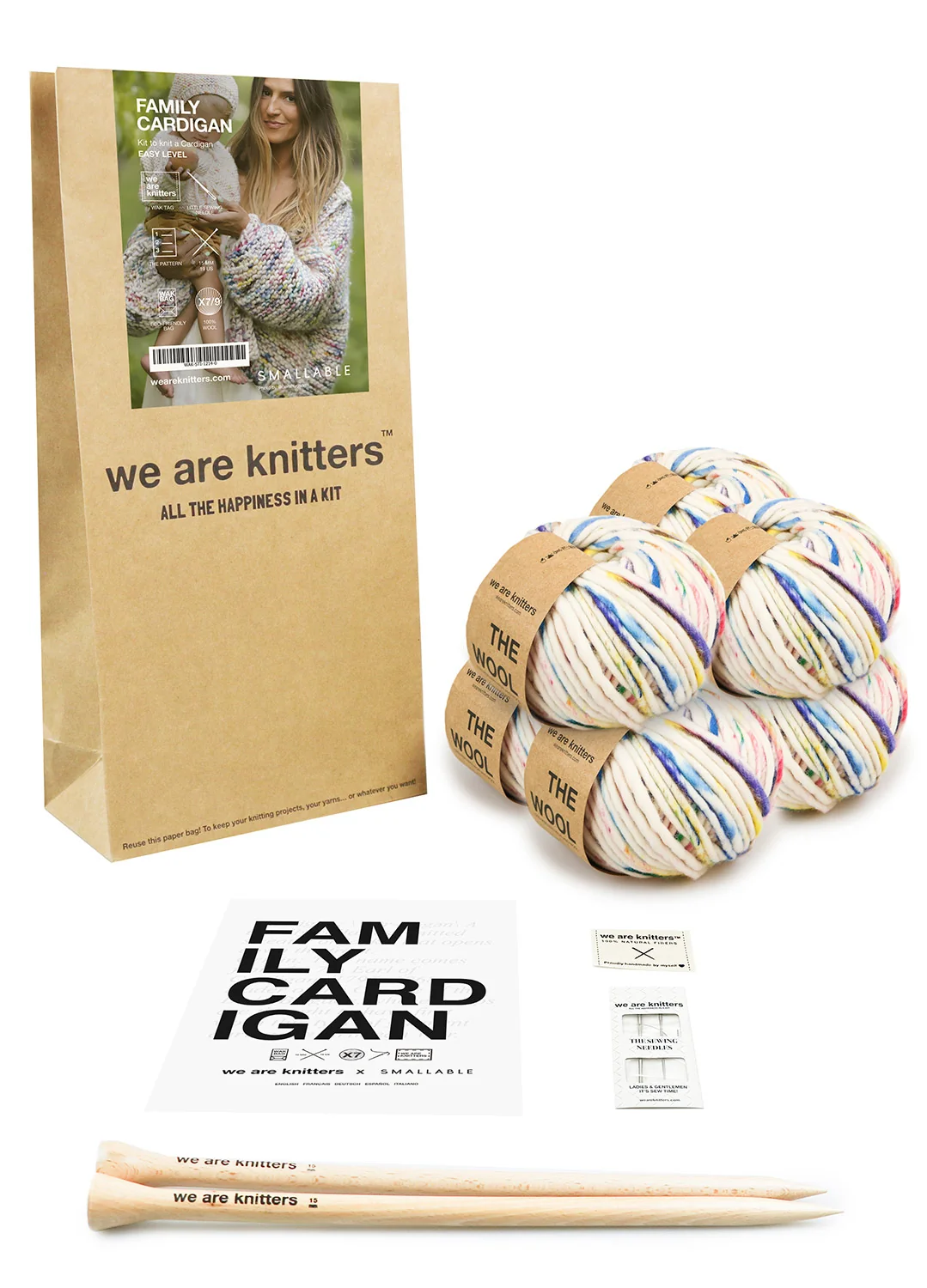 Family Cardigan x Smallable Kit - Yummy Yarn Version - Image 12