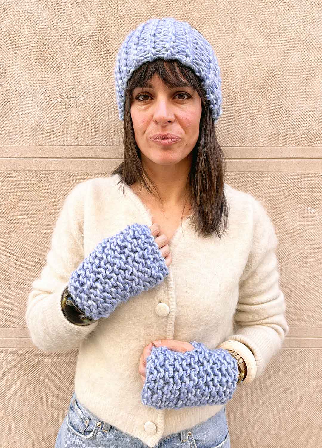 Monstera Turban & Warmers Beginner Kit - Yummy Version - Image 3