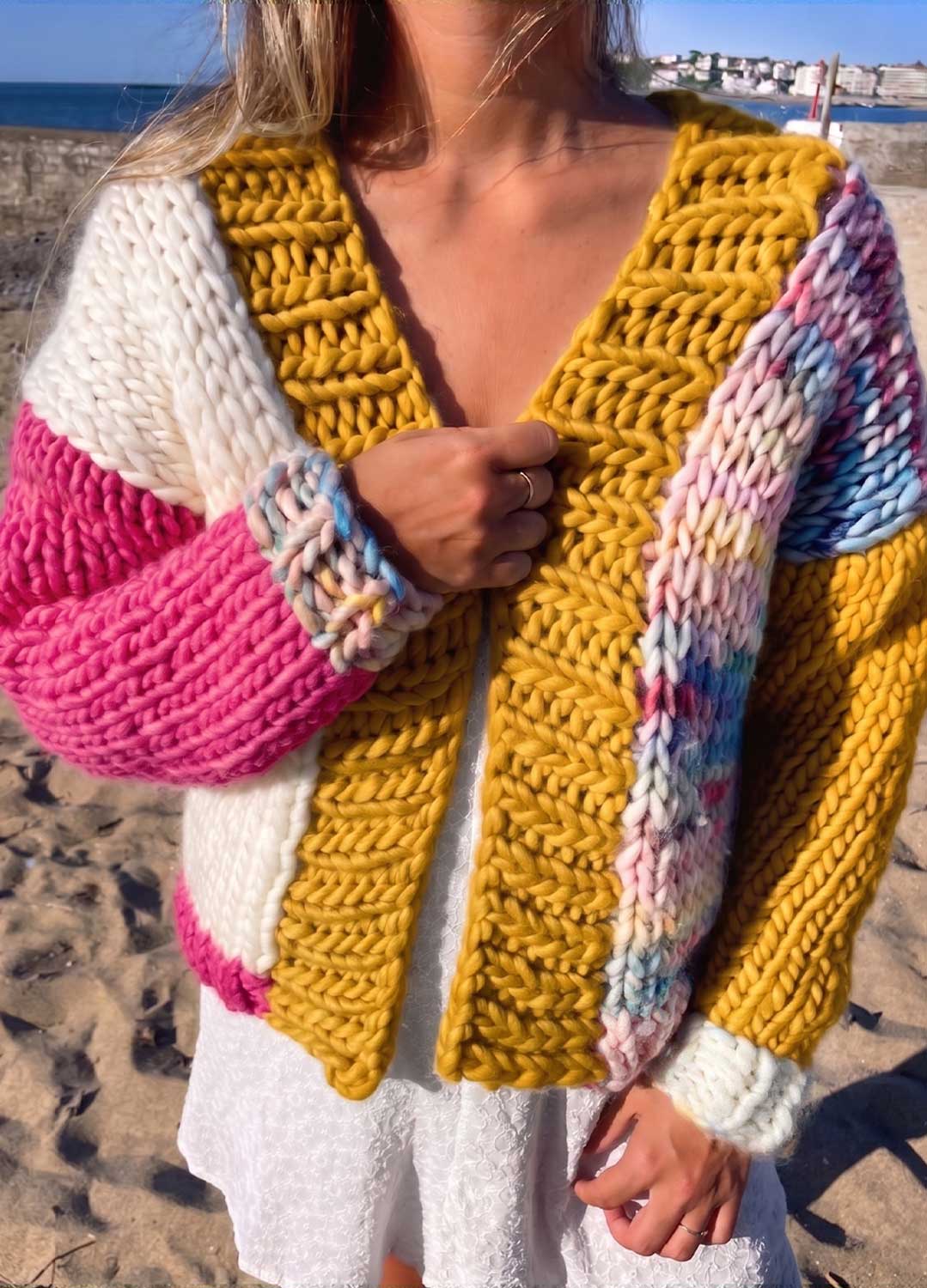 Oil Cardigan Kit - Yummy Yarn Version - Image 3