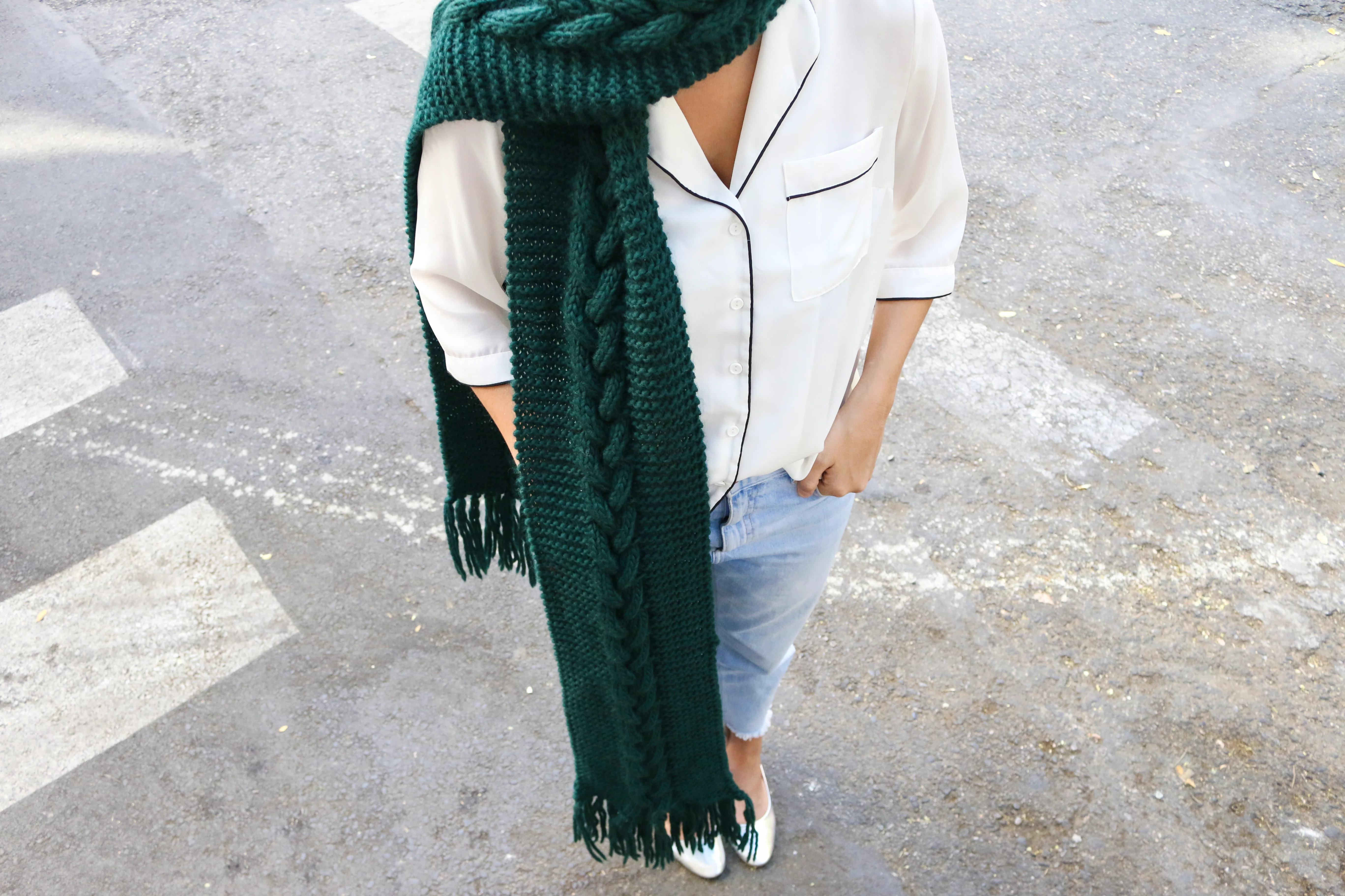 Petite Wool Forest Green - Image 4