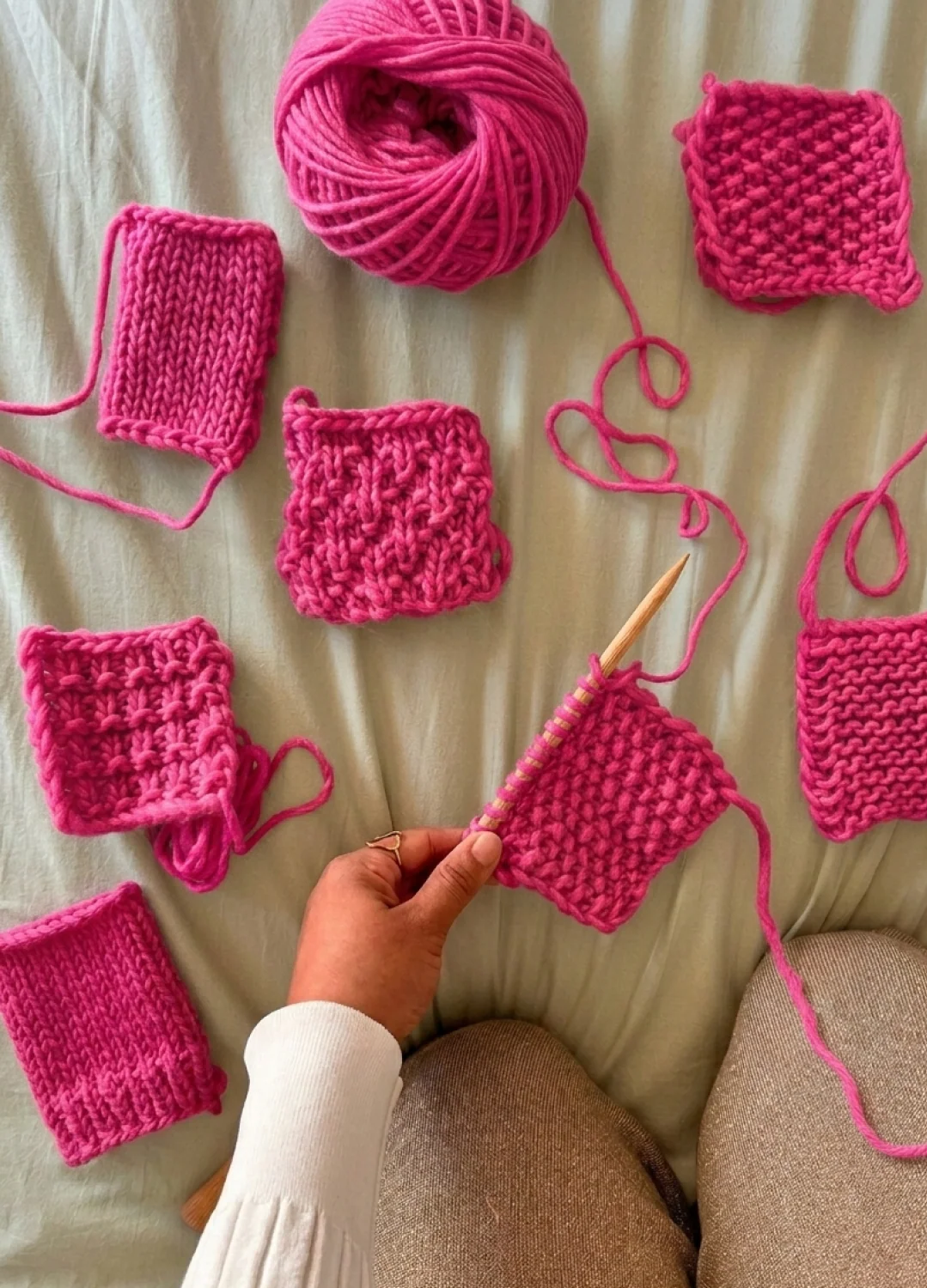 Snood - Beginner Sampler Kit - Learn The Basics Knitting Kit - Image 11