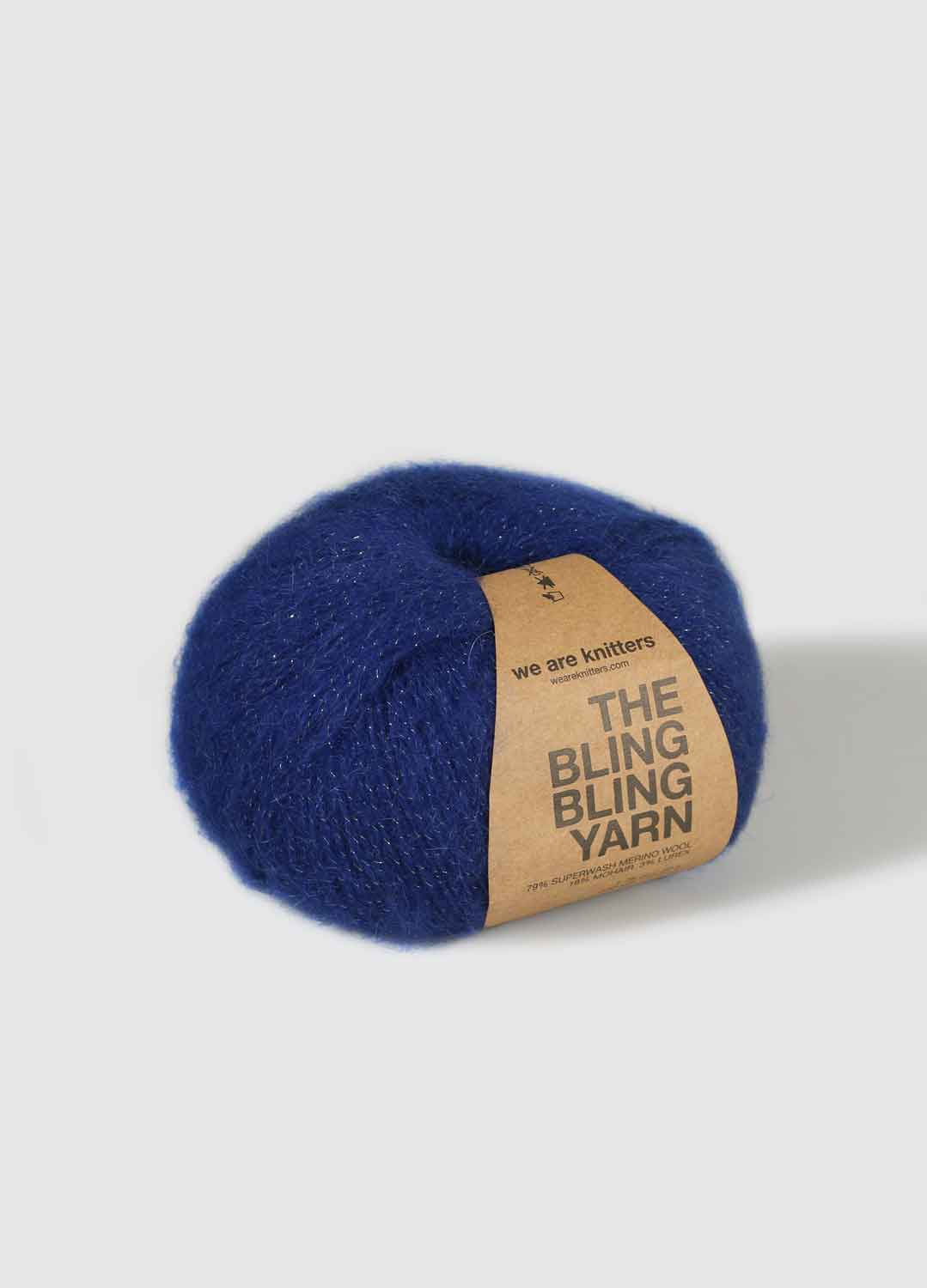 The Bling Bling Yarn Navy Blue - Image 4